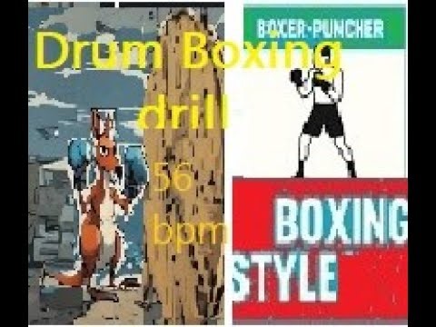 112 🥁Drum Boxing |Boxer-Puncher style| jab crosscombo
