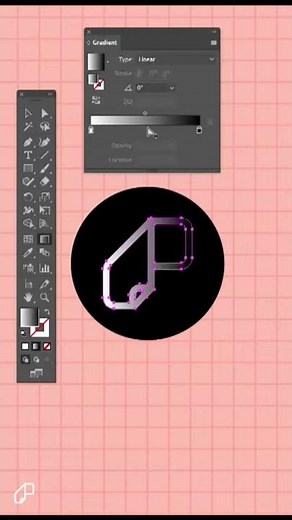 Efecto plateado con herramienta DEGRADADO en Adobe Illustrator (En segundos)