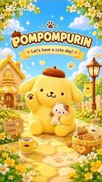 💛 Pompompurin Makeover 🍮 | My Talking Angela 2 Cute Outfit ✨ #MyTalkingAngela2