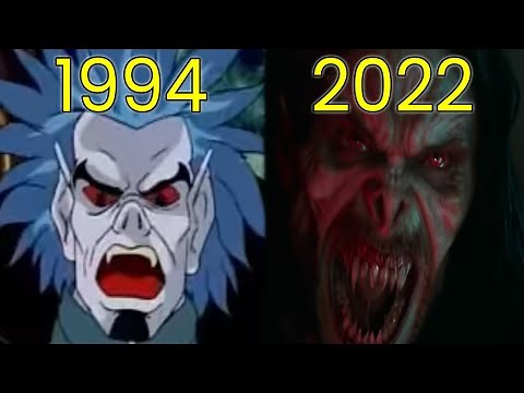 Evolution of Morbius in Movies, Cartoons & TV (1994-2022)