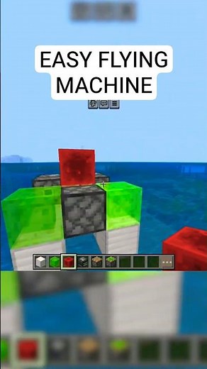 How to Build an Easy 2-Way Flying Machine in Minecraft #hacks #buildcraft #minecraftbuilds