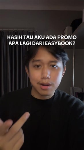 👉 NIH ADA LAGI BUAT KAMU! 😱🔥 Diskon cashback SAMPE 70% 💥 35% diskon 35% cashback 🚌🚆⛴ semua tiket perjalanan 🎁 Kode: EBBARUV Liburan rame-rame tapi budget tetep aman 😌 Scroll dikit, klik, booking, berangkat ✈️ Jangan sampe kelewatan ya~ #Easybook #EBBARUV #PromoEasybook #LiburanHemat #Nataru