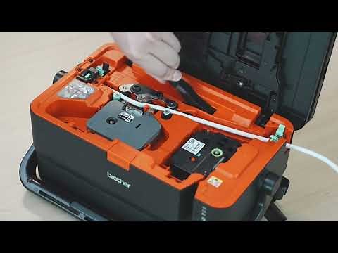 How to print on tubes and labels via PC using Brother P-touch Editor.