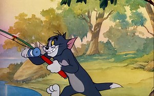 【猫和老鼠】027 - Cat Fishin' 猫钓鱼/钓鱼记 超分辨率 补帧 片段分享