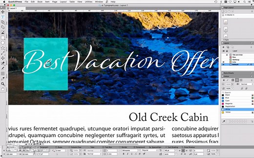 QuarkXPress for Mac video review