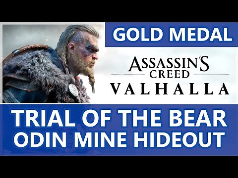 Odin Mine Hideout: Bear Mastery Challenge (Gold Medal) - Assassin's Creed Valhalla