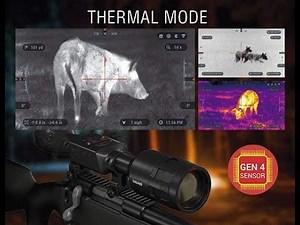 ATN ThOR 4, 384x288, Thermal Rifle Scope w/Ultra Sensitive Next Gen Sensor, WiFi