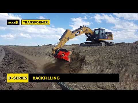 ALLU Transformer Screener Crusher - Pipeline Padding