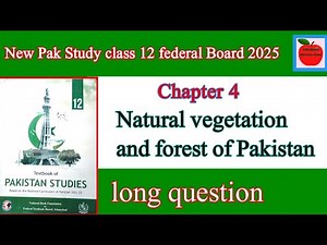 Class 12 Pakistan Studies chapter 4 | Pakistan Studies class 12 chapter 4 | fbise Pak study class 12