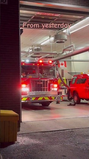 London ON, fire engine 3 responding to high rise fire alarm