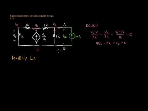 Thevenin Equivalent for Circuit with no Independent Sources