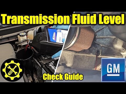 2018 - 2023 Chevy Traverse - Transmission Fluid Level Check Guide