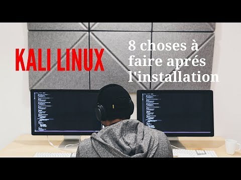 [TUTO] : KALI LINUX - 📛 Les choses à faire après l'installation !
