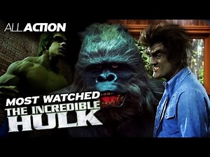 Hulk’s Most Watched Rampages | The Incredible Hulk (1977) | All Action