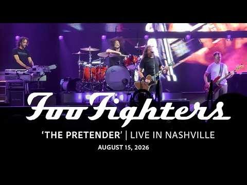 Foo Fighters Perform 'The Pretender' in Nashville, TN | 8.15.26 - Nissan Stadium