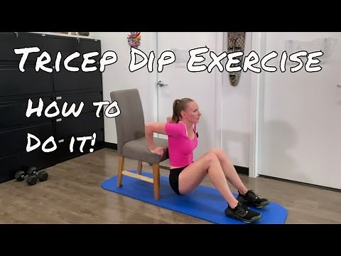 Triceps Dip Exercise