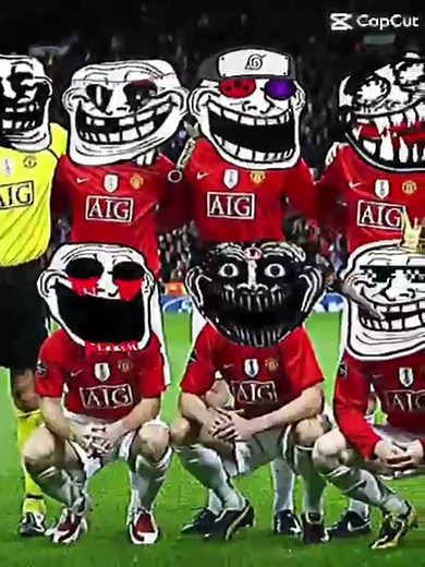 Manchester United troll face trend #footballedits