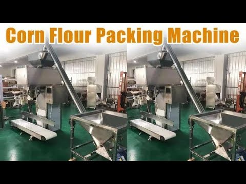 Industrial 50 Kg Corn Flour Packaging Machine for Food Processing