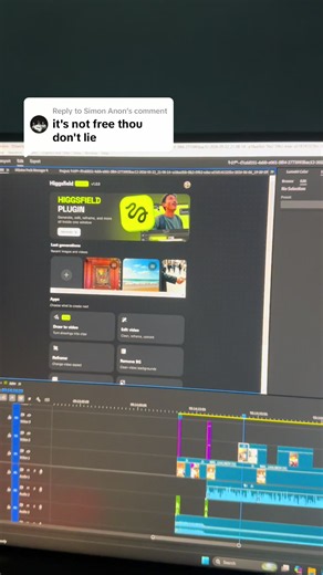 Replying to @Simon Anon Replace anything in your footage with AI 🔥😳 Tool - Higgsfield.ai The Higgsfield plugin for Adobe Premiere Pro and After Effects lets you draw around objects in your footage and swap them out entirely using AI. From adding floating text to changing physical objects and creating impossible shots, it gives creators full creative control over their real-world video. It installs for free directly through the Higgsfield plugin section. #HigsfieldAI #AdobePremierePro #AIVideoE