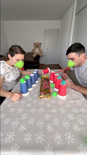 🐸 Crazy Frog Battle! #funny #familygames #challenge #familychallenge #games #игры