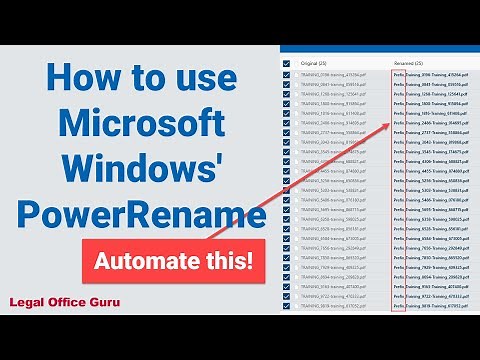 How to use Windows PowerToys' PowerRename utility