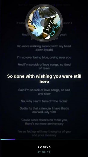 So Sick by NE-YO #lyrics #musiclyrics