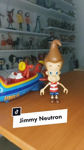 Figura coleccionable de Jimmy Neutron de 2001