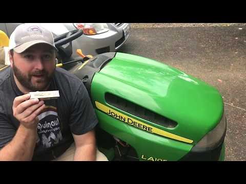 John Deere LA 105 Spark Plug Replacement