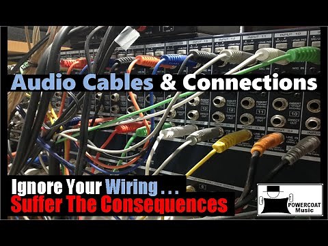 Common Audio Cables & Connections: Simply Explained
