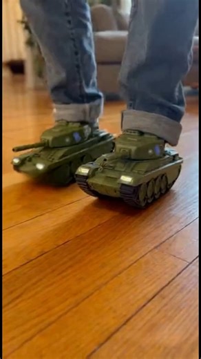 I'm gonna need some motorized tank boots in my life! 😱👏 | Creative Design Ideas