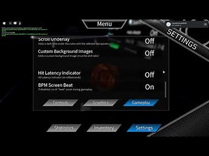 Quick look at my settings in basically fnf remix/bfnfr (Outdated)