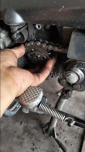 Step by step guide how to install front lock sprocket