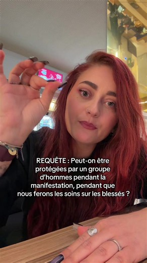 Peut-on être protégées par un groupe d’hommes pendant une manifestation ?