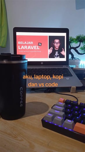 laravel 11, ngoding bareng pak sandhika galih🙌🏼 #ngoding #php #laravel #javascript #fullstackdeveloper #softwareengineer #frontenddeveloper #fyp #viral