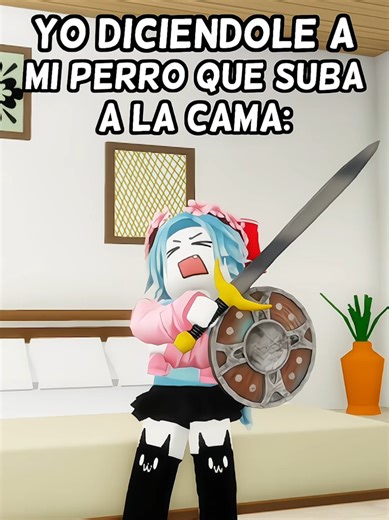 PERRO 🗡💀🛡 #roblox #dormir #perro #humor #brookhaven