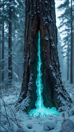 Enchanted Forest in 4K || Glowing Trees & Magical Liquid Ooze 🌌 || Satisfying Nature #ai #asmr