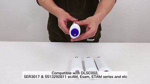 Coffee Machine Filters,Replacement for DeLonghi Filter DLSC002, DLS C002, Water Filter Cartridges Activated Carbon Softener,De'Longhi ECAM, Esam, ETAM, BCO, EC.(4 Packs)