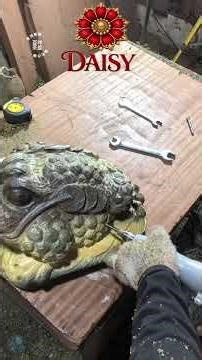 The 3,000-Year-Old Wealth Guardian: Ancient Golden Silk Nanmu Bog Wood "Golden Toad"