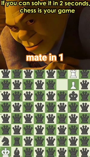 use your eagle eyes to Solve This chess puzzle mate in 1 #chess #chesspuzzle #chesslife