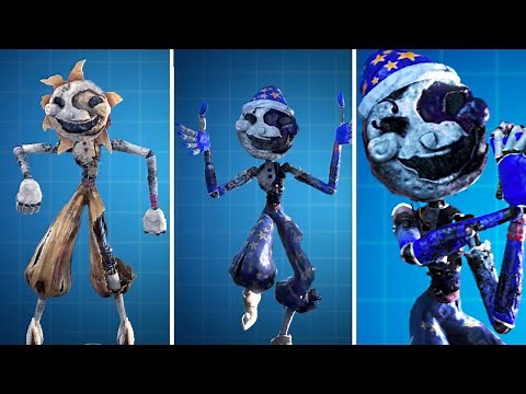 FNAF AR Damaged Daycare Attendant Animatronics Workshop Animations