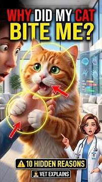 Why Does My Cat Bite or Scratch Me? 🐱 | Vet Explains
