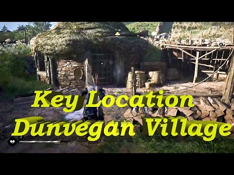Key Location - Dunvegan Village - Tungsten Ignot - Wealth - Isle of Skye - Assassin's Creed Valhalla