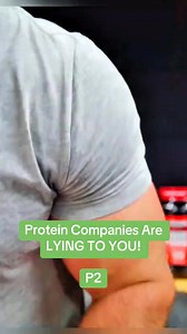 Protein Companies Are LYING TO YOU! (Part 2) #gym #gymtok #bodybuilding #fyp #protein #supplements #muscle #buildmuscle #foryoupagereels | Ryan Humiston
