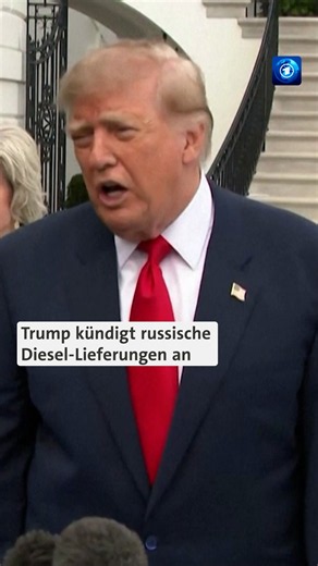 Trump kündigt russische Diesel-Lieferungen an #diesel #usa #russland #news #tagesschau