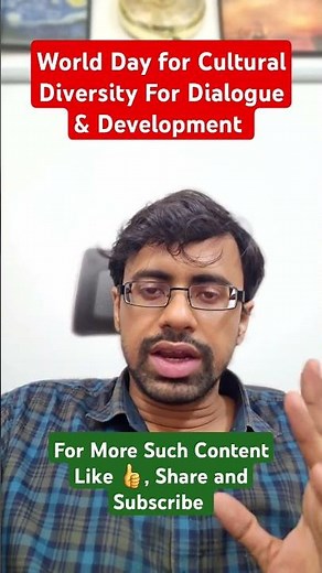 World Day for Cultural Diversity & Dialogue 2025! #CulturalDiversity #UNDay #GlobalUnity