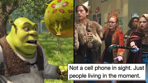 The 'not a cell phone in sight' meme will make you wish you were born in the good old days