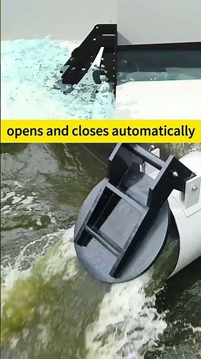 Is this how the flap valve works? The animation makes it crystal clear!#Valve #Machinery #industry