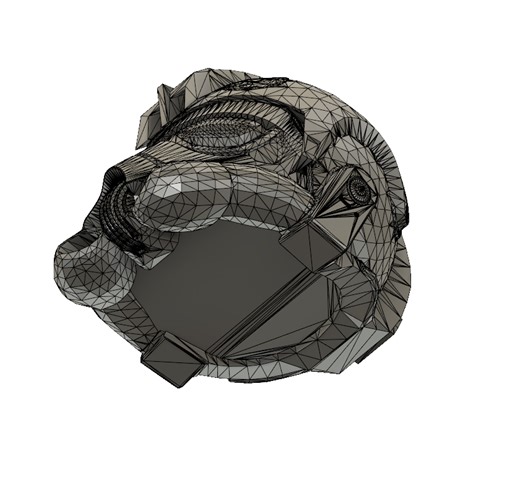 Fill hole inside solid body