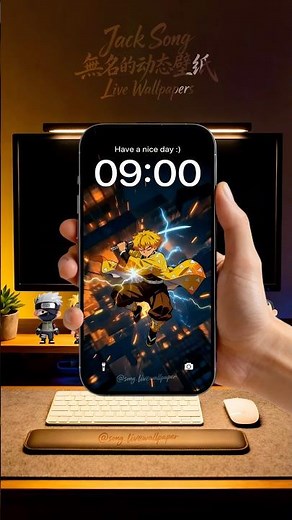 Live Wallpaper | Demon Slayer: Kimetsu no Yaiba - Infinity Castle - Zenitsu Agatsuma