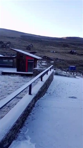 Snowmaking continues at Afriski Mountain Resort in Lesotho as it does every season, but next weekend they may get a nice layer of natural snow to start the ski season. See https://snowreport.co.za/afriski-mountain-resort-in-lesotho/ for more details about the resort. | Snow Report SA